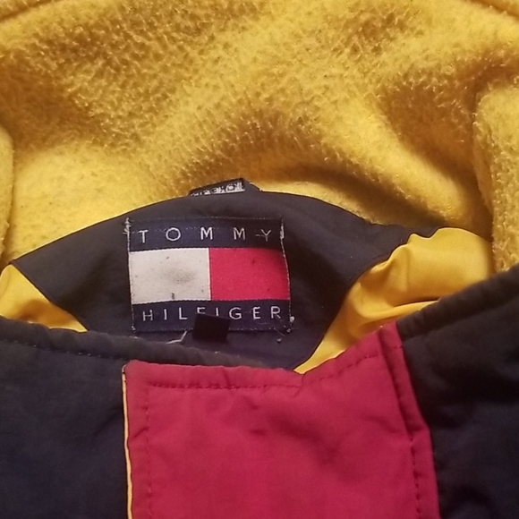 FLASH SALE VINTAGE TOMMY HILFIGER JACKET EXC.COND - Picture 3 of 16